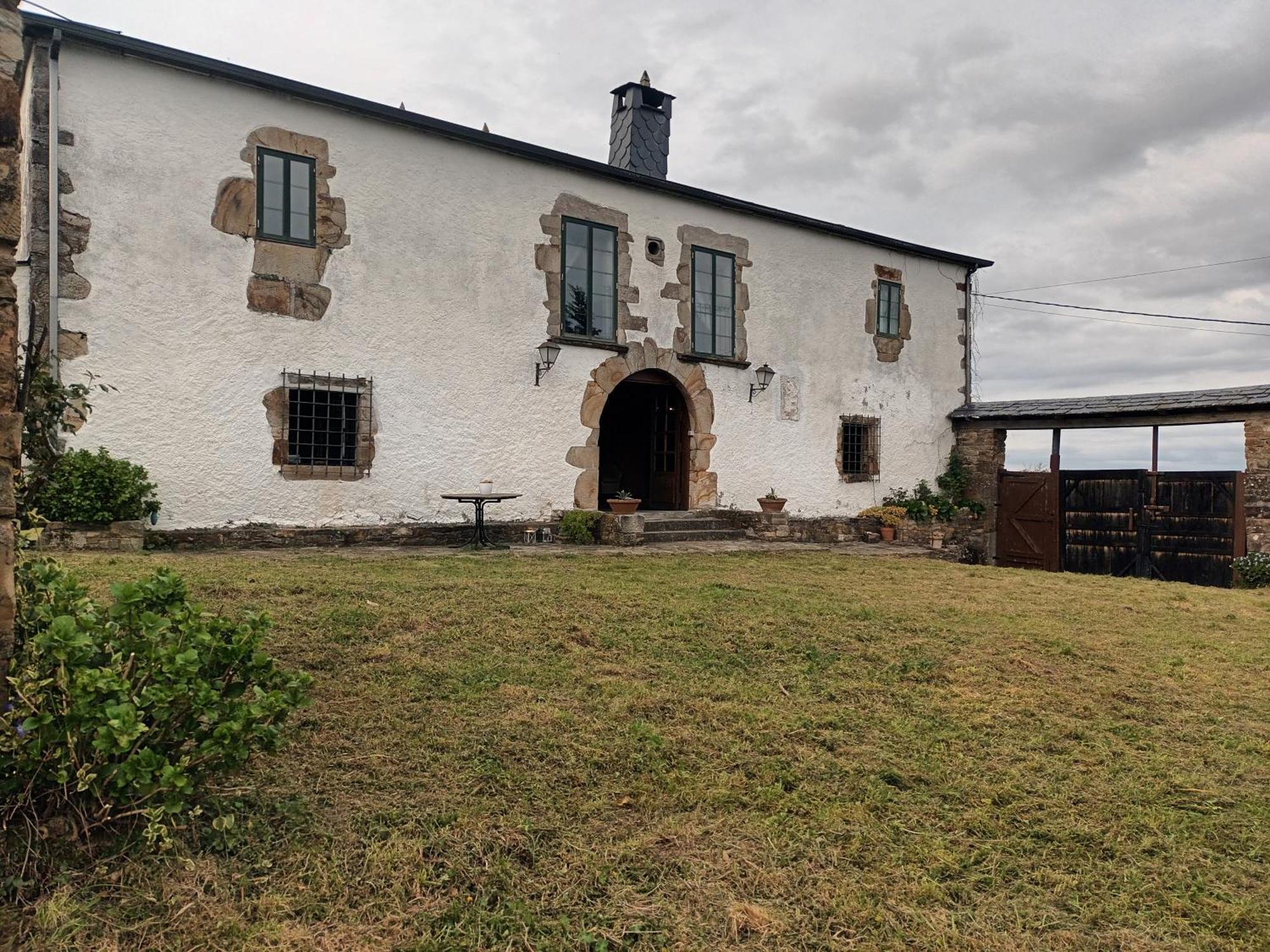 Palacio De Cantiz "Reserva De Ancares" Becerreá Dış mekan fotoğraf